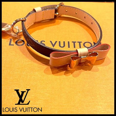 baxter dog collar louis vuitton|monogram baxter canvas dog collar.